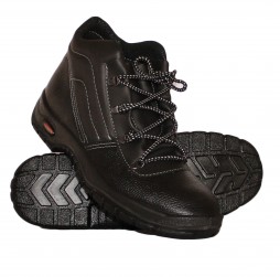 BOOTS LEATHER BLACK MAXECO 8031