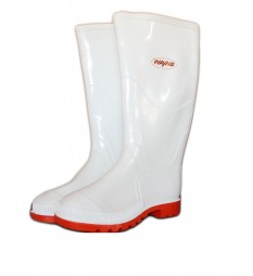 WHITE LONG GUMBOOTS Mens