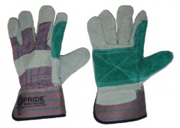 PRIDE REINFORCED LEATHER CANDY STRIPE GLOVE
